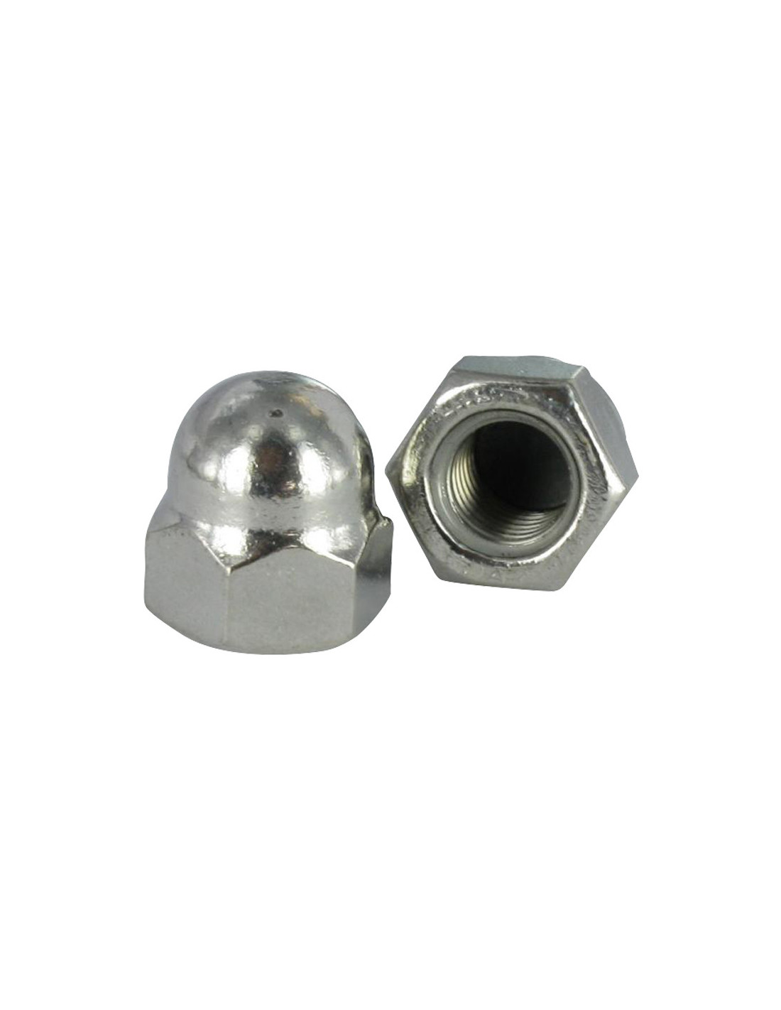 Ecrou Borgne Inox A2 M7 S/PL10 - Vis-expresss