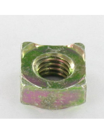 Ecrou carré à souder M8 14X14X6.5 Bichromaté