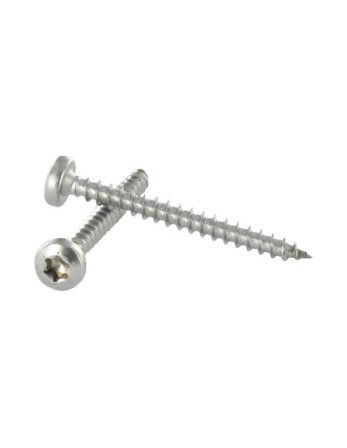 VBA Vis bois agglo Inox A2 Tête ronde TR 4X50 TORX T20