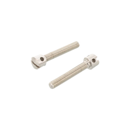 1 x Vis métaux Tête cylindrique TC Percée En Croix 4 Trous Inox A1 3X12