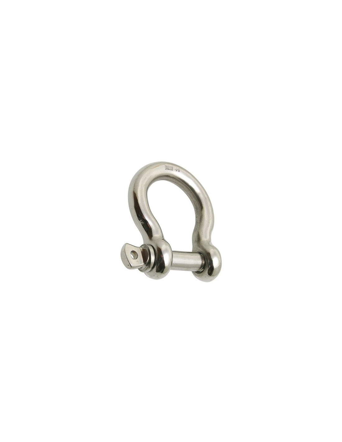 Manille Ronde Forgé En Inox 40x20mm - Accastillage Marine - Charge Rupture 3800kg