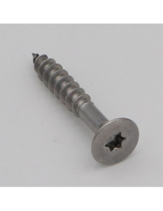 VBA Vis bois agglo Inox A2 Tête fraisée 6X40 Filetée sur...