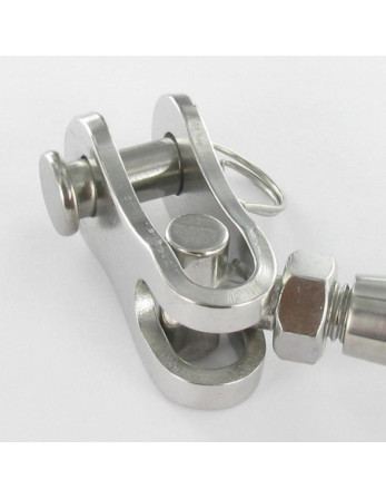 Ridoir à chapes articulées Inox A4 Diamètre 6
