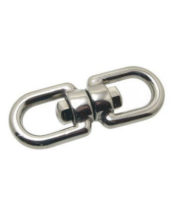 Emérillon à anneaux Inox A4 Diamètre 6