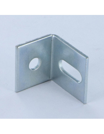 Equerre réglable 21.5X17.5X20 2 Trous Acier zingué