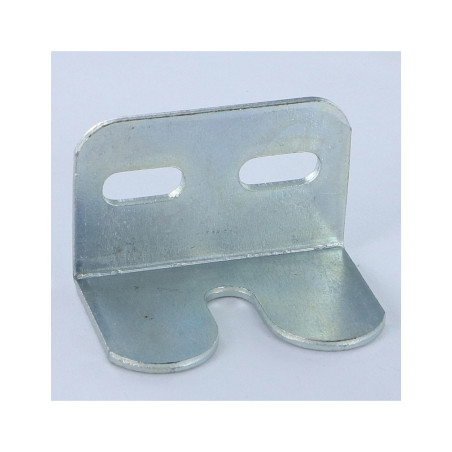 1 x Equerre réglable 26X26X40 3 Trous Acier zingué
