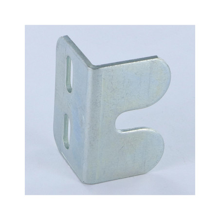 1 x Equerre réglable 26X26X40 3 Trous Acier zingué