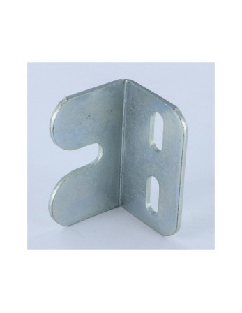 Equerre réglable 26X26X40 3 Trous Acier zingué