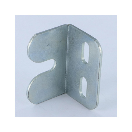 1 x Equerre réglable 26X26X40 3 Trous Acier zingué