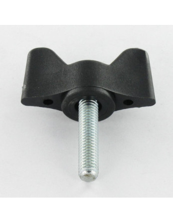 Vis à oreilles manette de serrage nylon noir M8X16