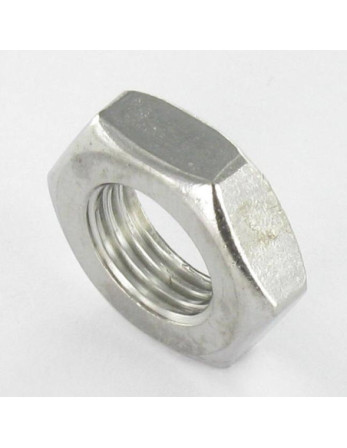 Ecrou hexagonal bas hm/contre Ecrou Inox A2 M18 Pas fin Pas de 150