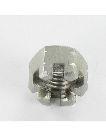 Ecrou hexagonale à CRENEAUX Inox A4 M20