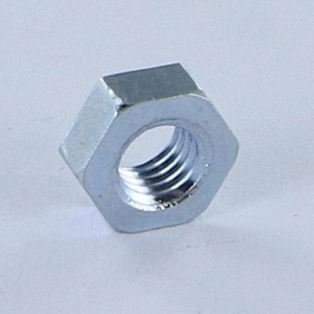 1 x Ecrou à tole Hexagonal Acier zingué M2.5 Epaisseur tole 2