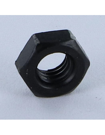 Ecrou à tole Hexagonal Acier zingué noir M6 Epaisseur tole 1.5