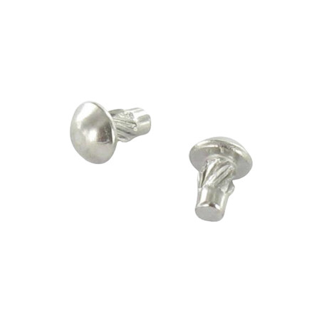 1 x Rivet SIM ou fausse vis à frapper Type U Tête ronde TR Inox A2 1.9 X 5/16
