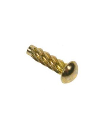 Rivet SIM ou fausse vis à frapper Type U Tête ronde TR Acier laitonne 1.52X 3/16