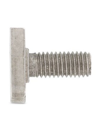 Vis métaux Tête marteau 10X10X4 M8X20 Inox A2 pour profilés 28/15