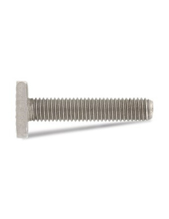 Vis métaux Tête marteau 10X4.5X22.73 M8X40 Inox A2 pour profilés 28/15