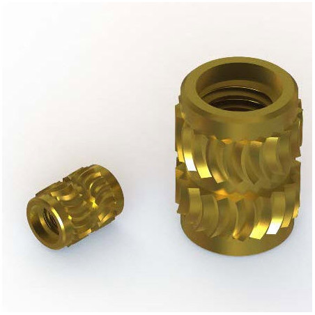 1 x Insert Sans tête HEATFIX Laiton M3X5.8
