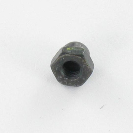 1 x Ecrou Borgne M6 Acier zingué noir