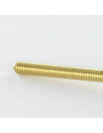 Vis métaux Laiton Tête Conique M3X19 Filetée sur 15 Diamètre de tête: 6 microvis