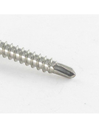 Vis autoperceuse Tête cylindrique TC Carré 4.8X60 Empreinte carré 2 Inox A2