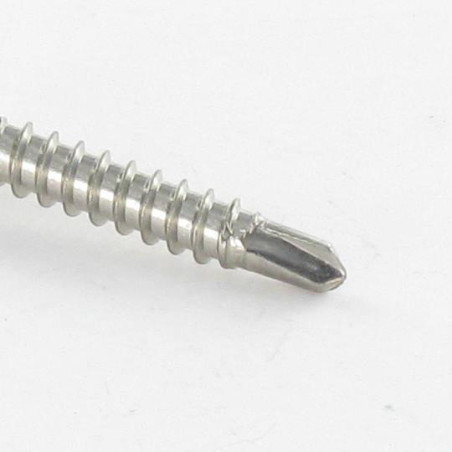 1 x Vis autoperceuse Tête cylindrique TC Carré 4.8X60 Empreinte carré 2 Inox A2