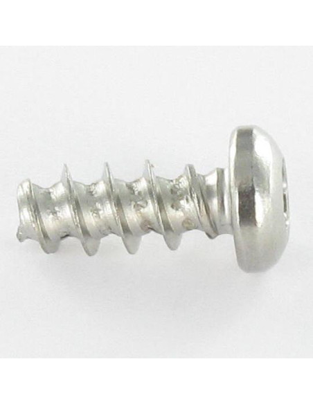 1 x Vis pvc tête cylindrique bombée large 5X14 TORX T20 Inox A2 Diamètre de tête: 9.5