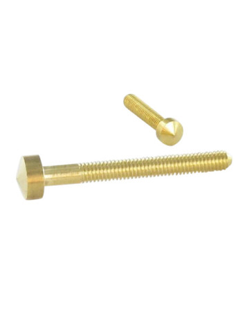 Vis métaux Laiton Tête Conique M4X45 Diamètre de tête: 10