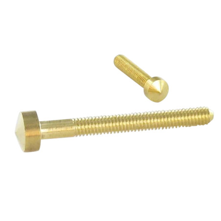 1 x Vis métaux Laiton Tête Conique M4X45 Diamètre de tête: 10