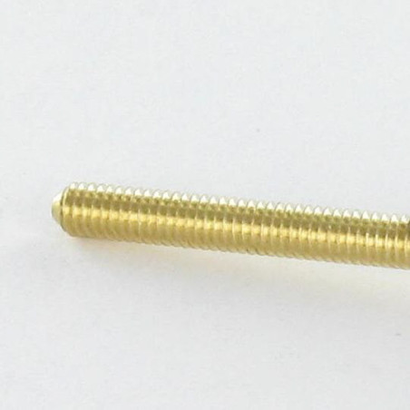 1 x Vis métaux Laiton Tête Conique M4X45 Diamètre de tête: 10