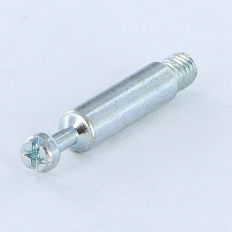 1 x Tourillons Métaux 7X42 M6 Acier zingué