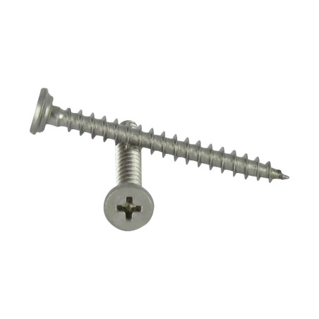 1 x Vis pvc Inox A2 Tête cylindrique TC Phillips 5X46