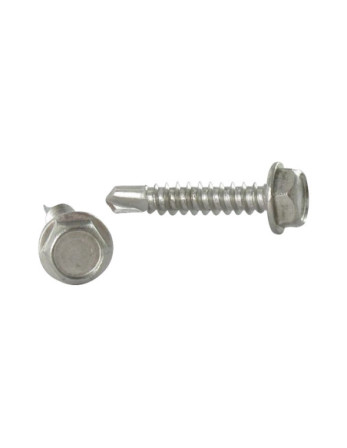 Vis autoperceuse Tête hexagonale TH 4.8X50 Inox A2