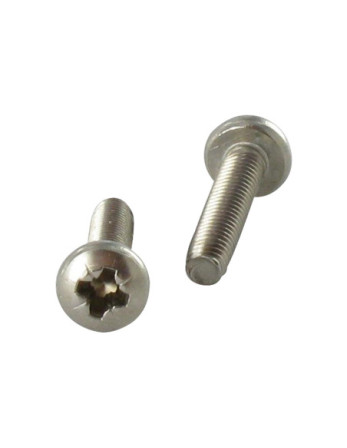Vis autotaraudeuse Tête cylindrique bombée TCB M6X25 Pozi N°3 Inox A2