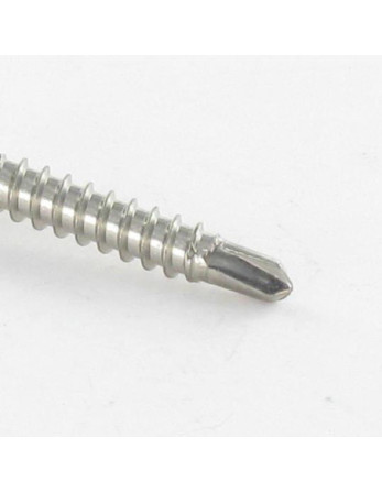 Vis autoperceuse Tête cylindrique TC Carré 3.5X12 Empreinte carre 1 Inox A2