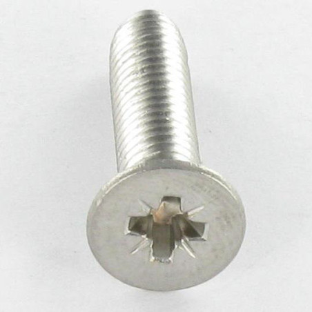 1 x Vis autotaraudeuse Inox A2 Tête fraisée Pozi N°1 M3X12 microvis