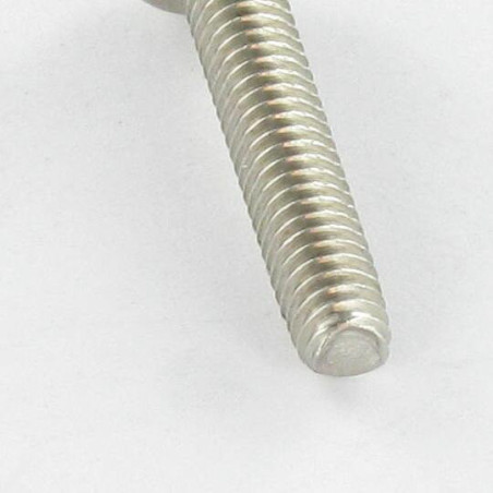 1 x Vis autotaraudeuse Tête cylindrique bombée TCB M4X10 Pozi N°2 Inox A2