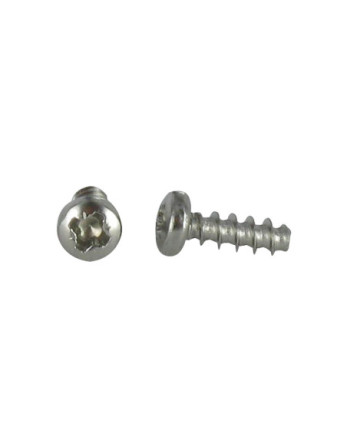 Vis pvc Tête cylindrique bombée TCB Pozi 3.5X10 Filet 30 Degrès Inox A2