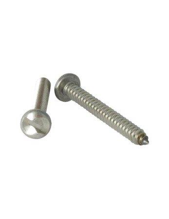 Vis tôle Inviolable Tête cylindrique TC One way 3.5X13 Inox A2