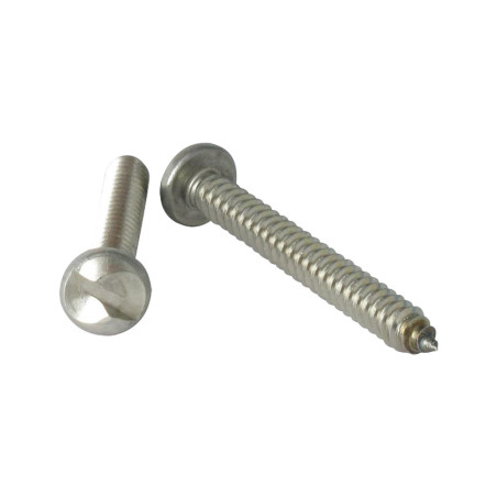 1 x Vis tôle Inviolable Tête cylindrique TC One way 3.5X13 Inox A2
