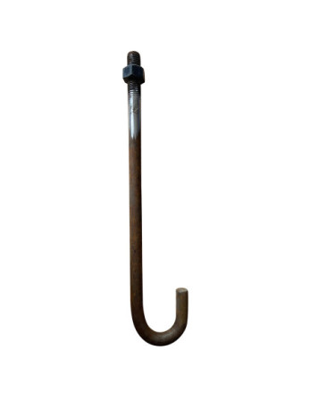 Crosse ancrage M20X420 + 1 Ecrou Acier brut