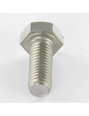 Vis métaux Tête hexagonale TH Fendue Inox A2 M4X20