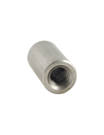Manchon Cylindrique Taraudé M12 15X40 Inox A2