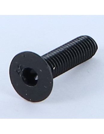 Vis métaux Inox A2 FHC tête fraisée empreinte hexagonale creuse Clé de 3 HC3 M5X20 Noir Filetage total