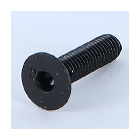 1 x Vis métaux Inox A2 FHC tête fraisée empreinte hexagonale creuse Clé de 3 HC3 M5X20 Noir Filetage total