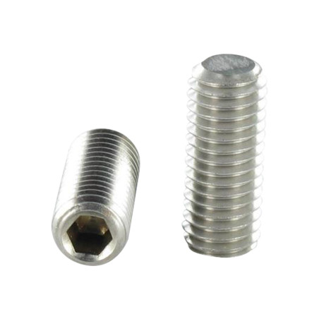 1 x Vis métaux Inox A2 Sans tête six pans creux (sthc) Clé de 2.5 HC2.5 M5X6 Bout plat