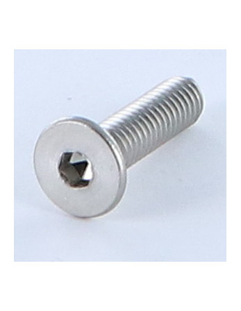 Vis métaux Inox A2 FHC tête fraisée empreinte hexagonale creuse Clé de 3 HC3 M5X8 Filetage total