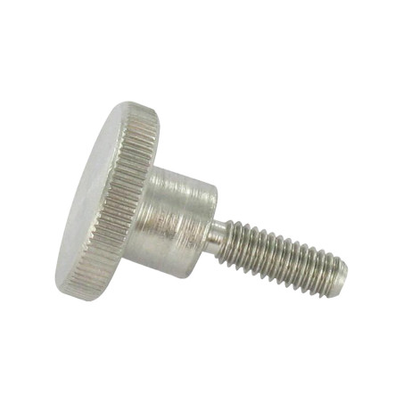 1 x Vis métaux Moletée M4X10 Inox A1
