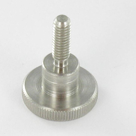 1 x Vis métaux Moletée M5X25 Inox A1